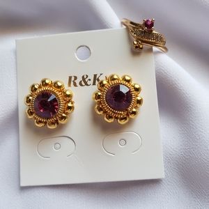 Ring & Earring Set